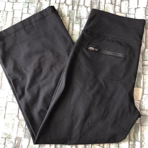 Lululemon Wide Leg Crops Sz 4 - Picture 3 of 12